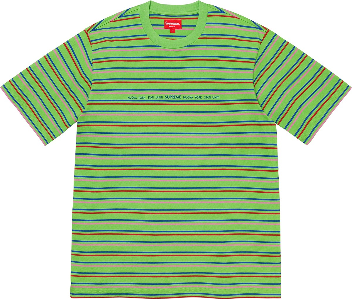Stati Uniti Stripe S/S Top view 2